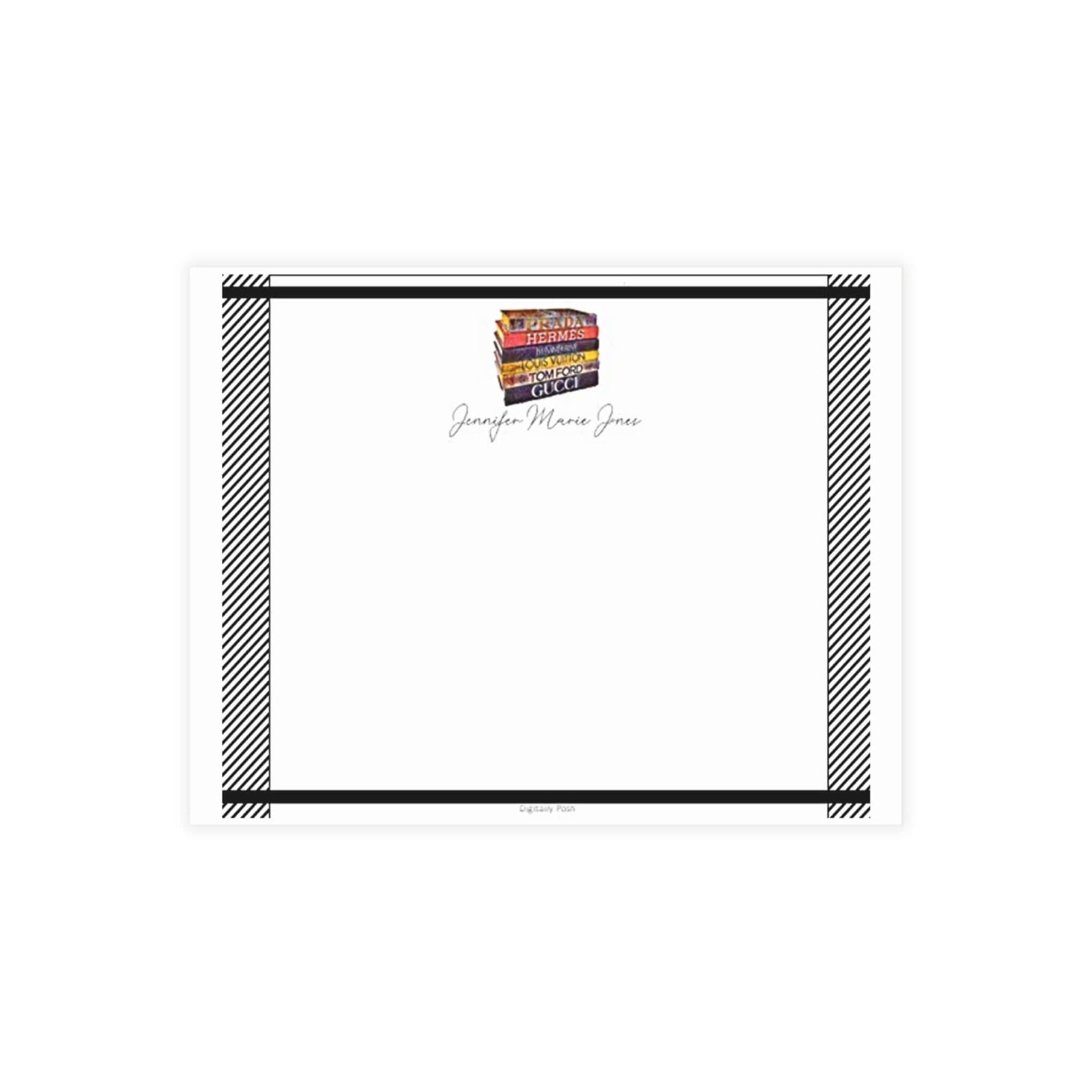 Personalized Note Card: Add a Personal Touch with Customized Stationery for Every Occasion. Designer Books Notecard Bundles (envelopes included)