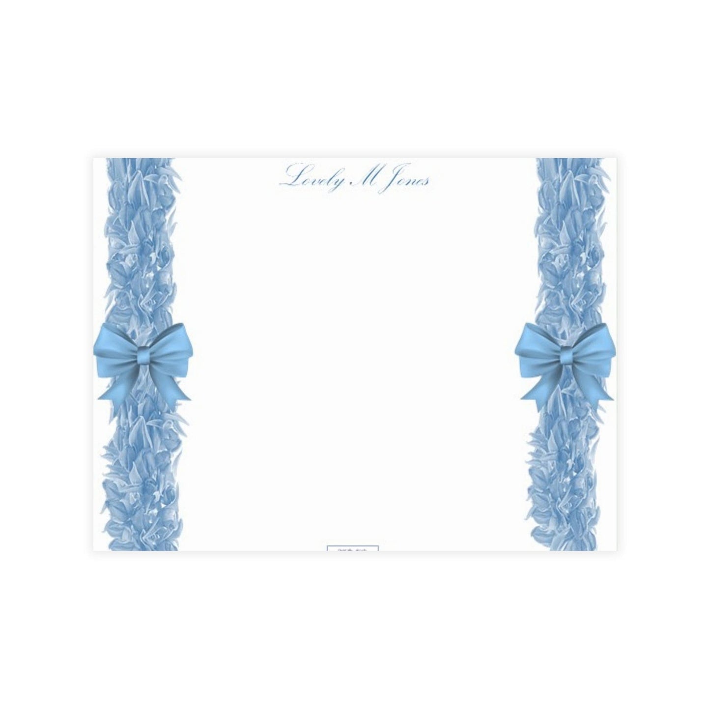 Personalized Note Card: Add a Personal Touch with Customized Stationery for Every Occasion. Lovely Notecard