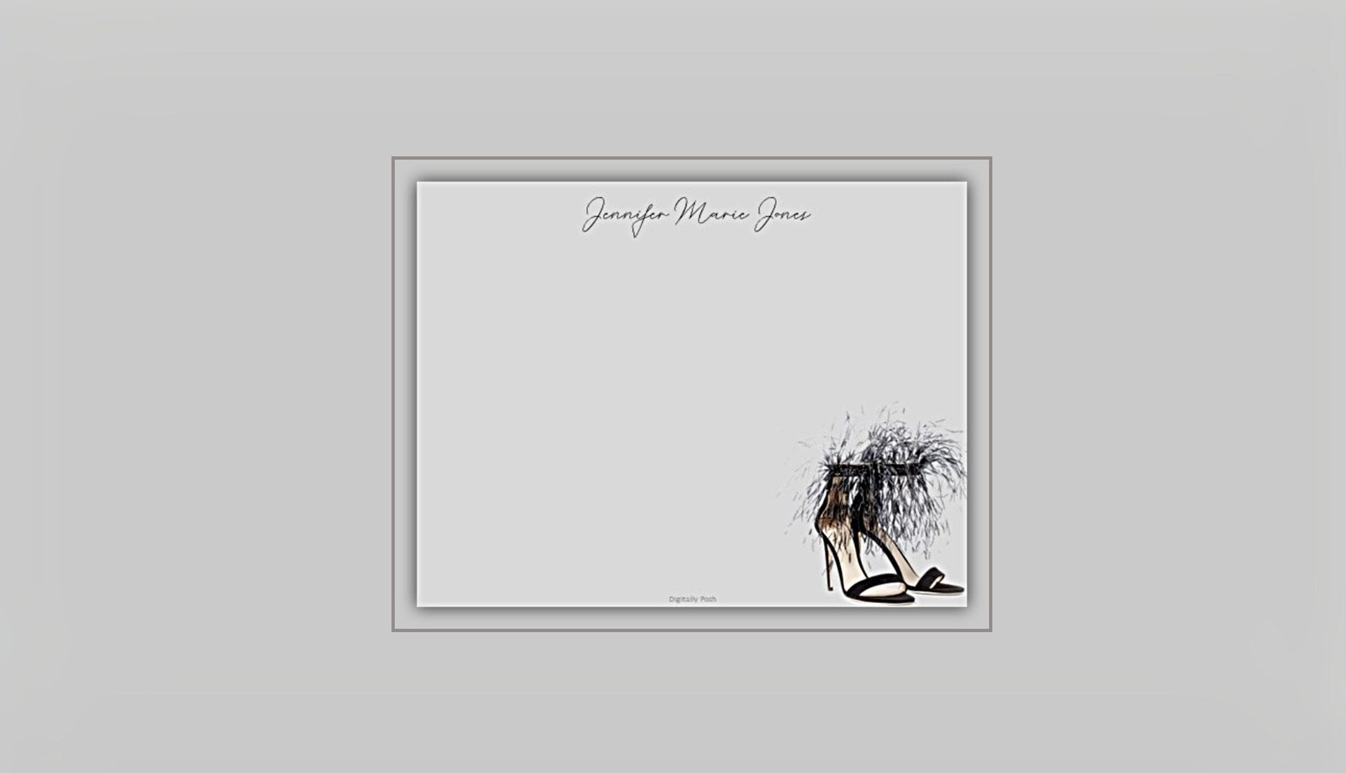 Personalized Note Card: Add a Personal Touch with Customized Stationery for Every Occasion