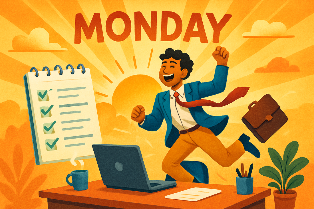 Empowered Mondays: Ignite Your Work Week with Purpose and Unstoppable Productivity