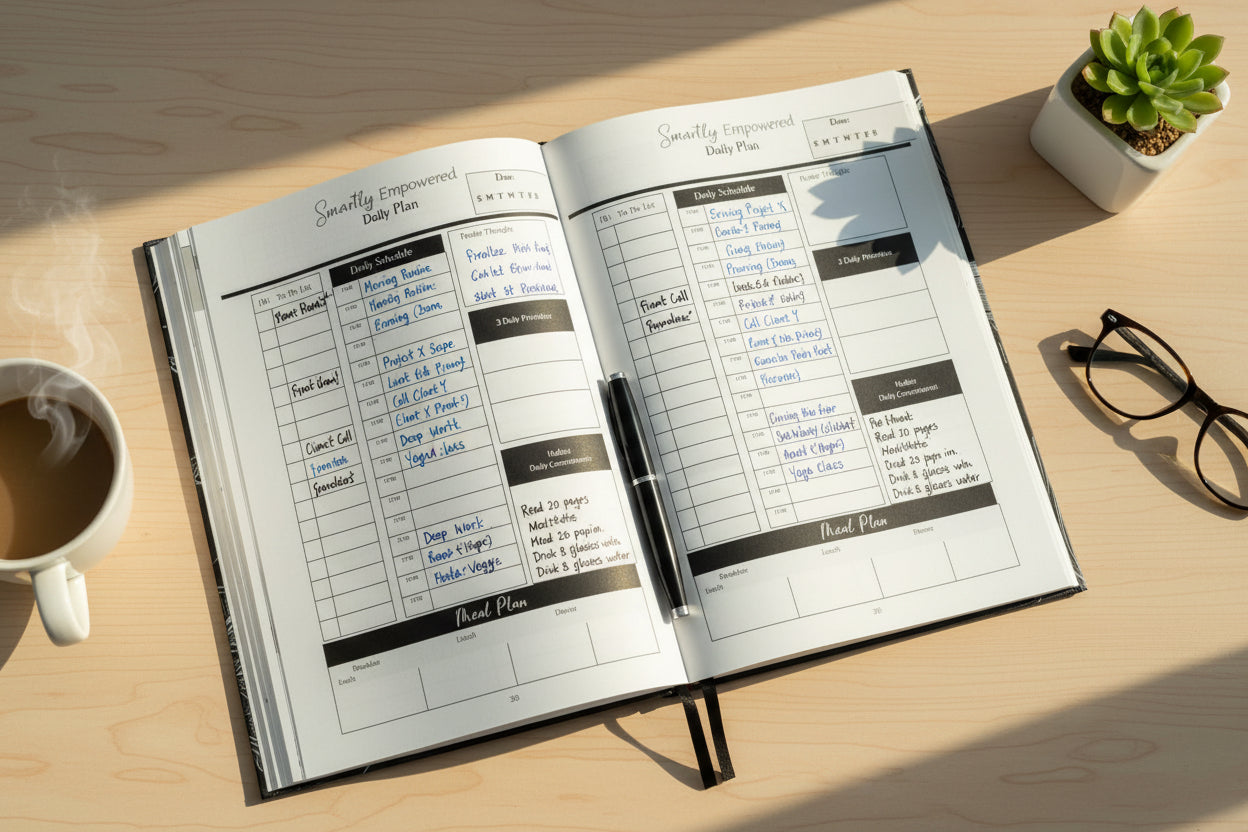 Stepping Into Greatness Planner
