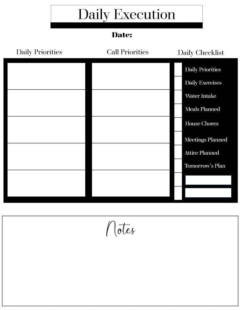 Career Execution Planner