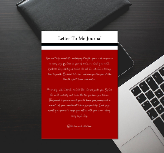 Letter To Me Journal