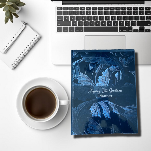 Stepping Into Greatness Planner 2025