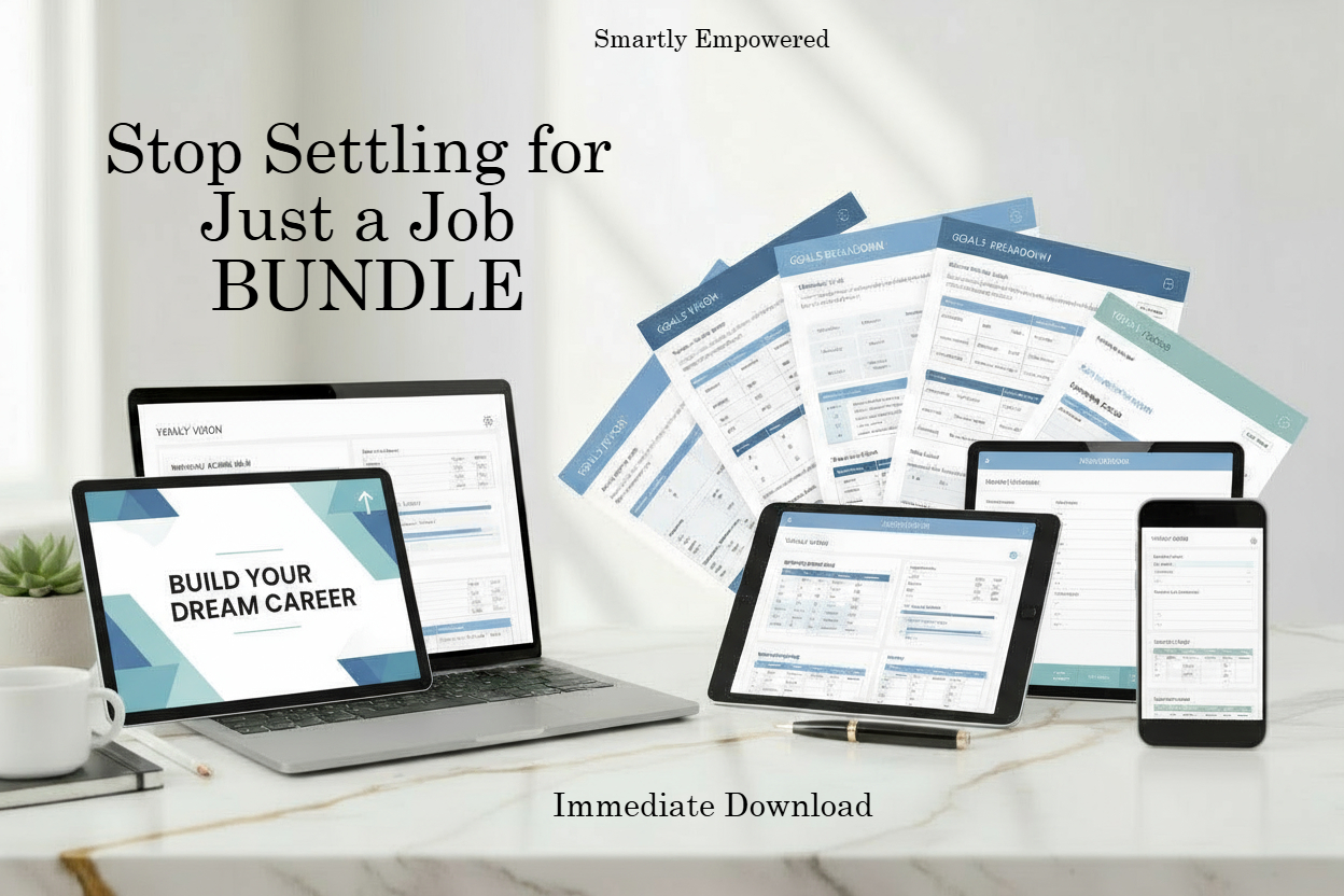 Stop Settling for Just A Job Digital PDF Bundle