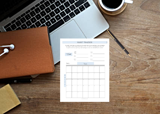 Free PDF Download 2025 Habit Tracker