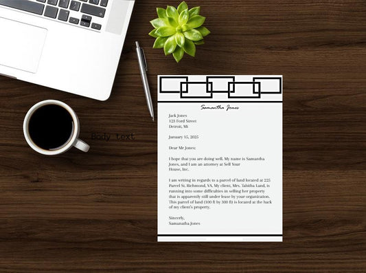 Five Connected Chains Letterhead