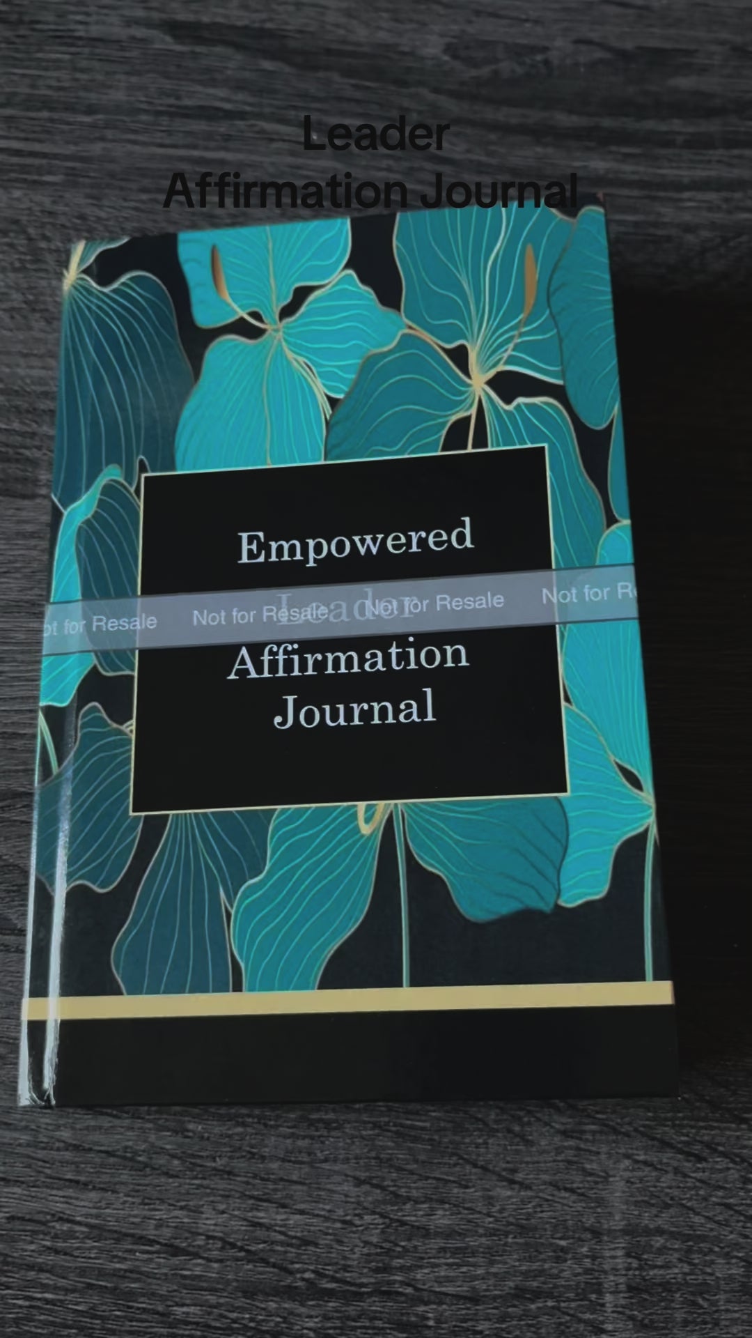 Empowered Leader Affirmation Journal