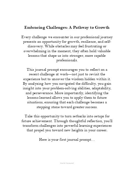 Scaling New Heights Journal