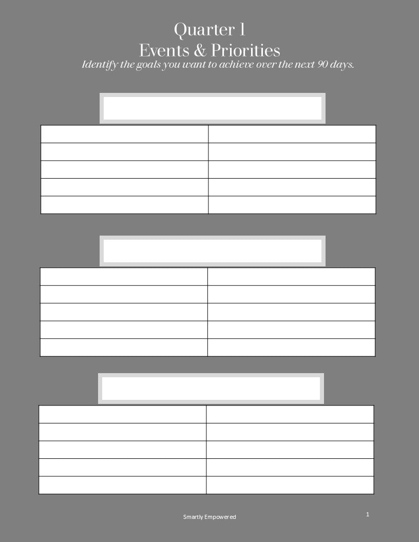 Productivity Planner - Lead, Succeed, Thrive