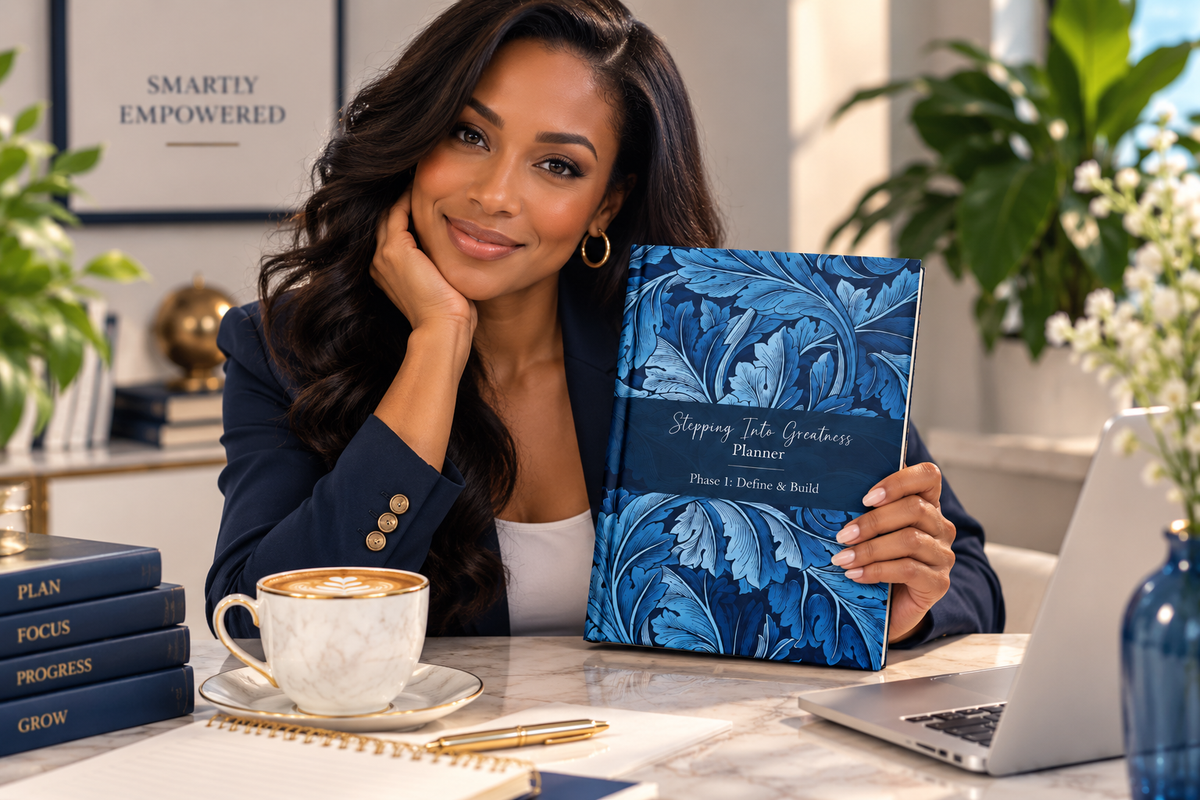 Stepping Into Greatness Planner 2027 Phase 1