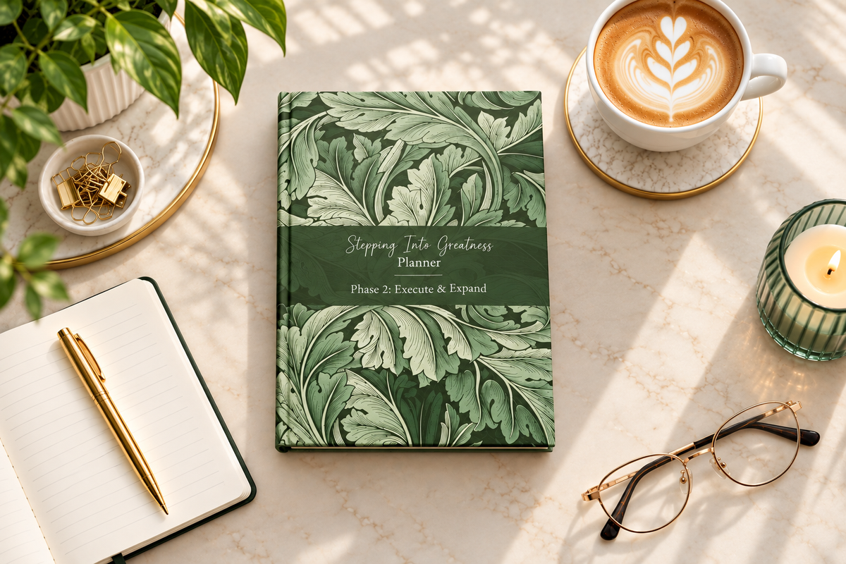Stepping Into Greatness Planner 2027 Phase 2