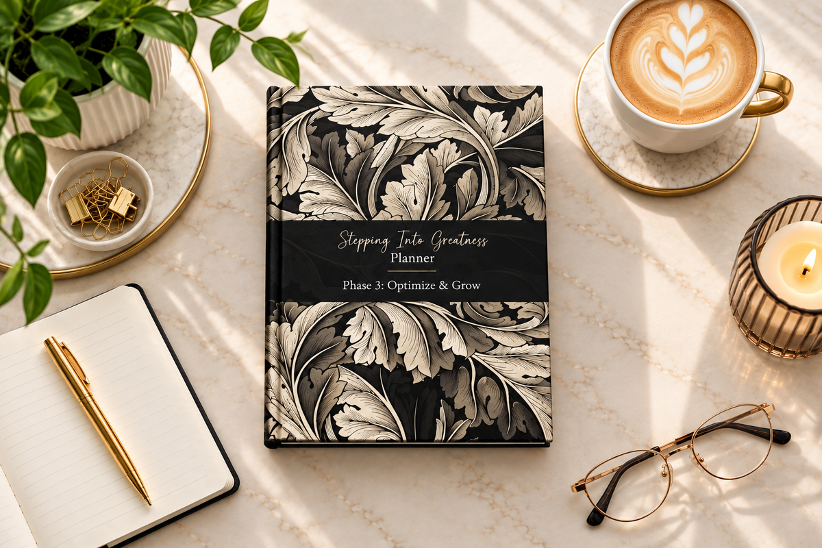 Stepping Into Greatness Planner 2027 Phase 2