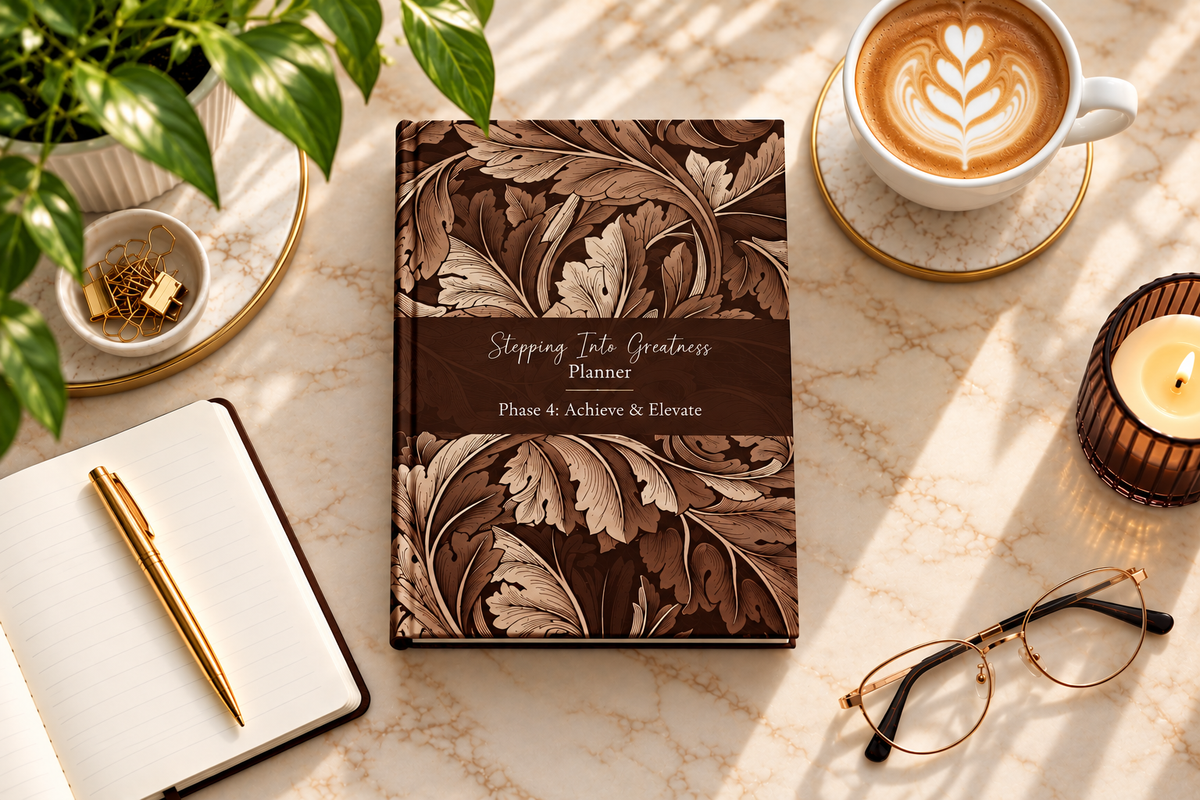 Stepping Into Greatness Planner 2027 Phase 2