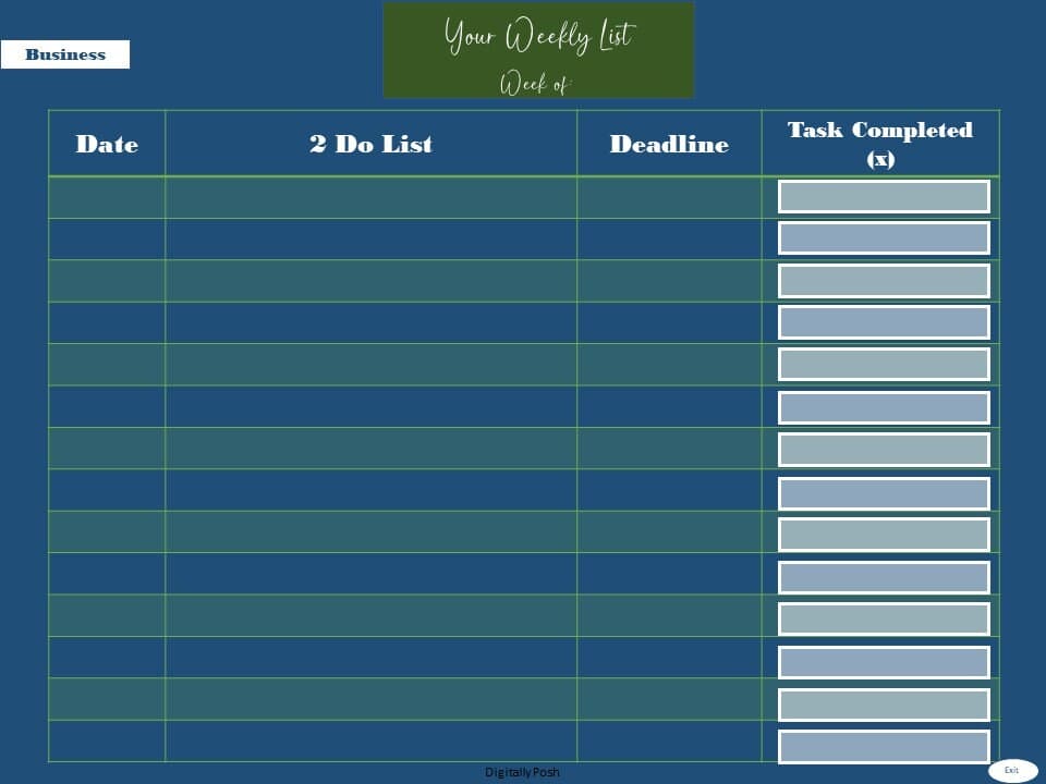 Personalized Notepad: To do list is a great way to stay organized; write down important information and tasks