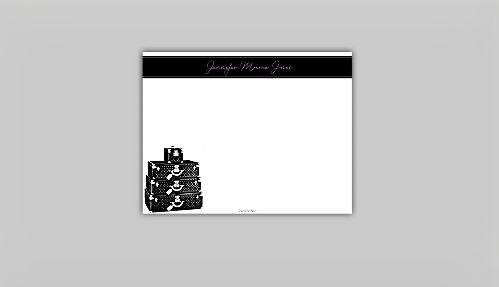 Personalized Note Card: Add a Personal Touch with Customized Stationery for Every Occasion