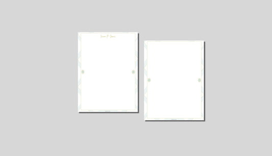 Printable Paper | Printable Stationery | Writing Letter | Fine Stationery | Journal Notebook Paper | Digital Download Stationery