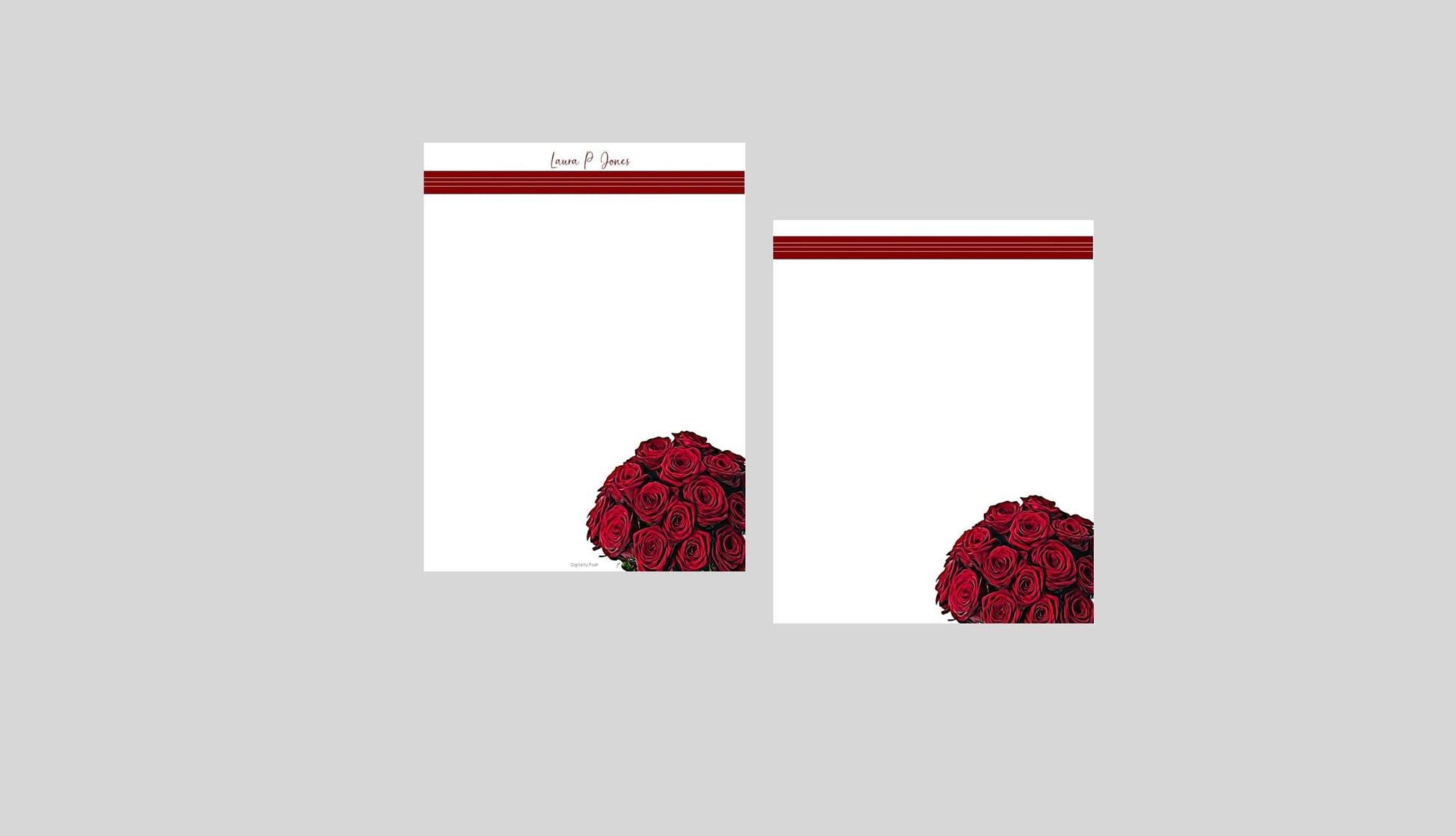 Personalized Journal: Capture Memories and Express Yourself with Customized Journaling. Printable Paper | Printable Stationery | Writing Letter | Fine Stationery | Journal Notebook Paper | Digital Download Stationery