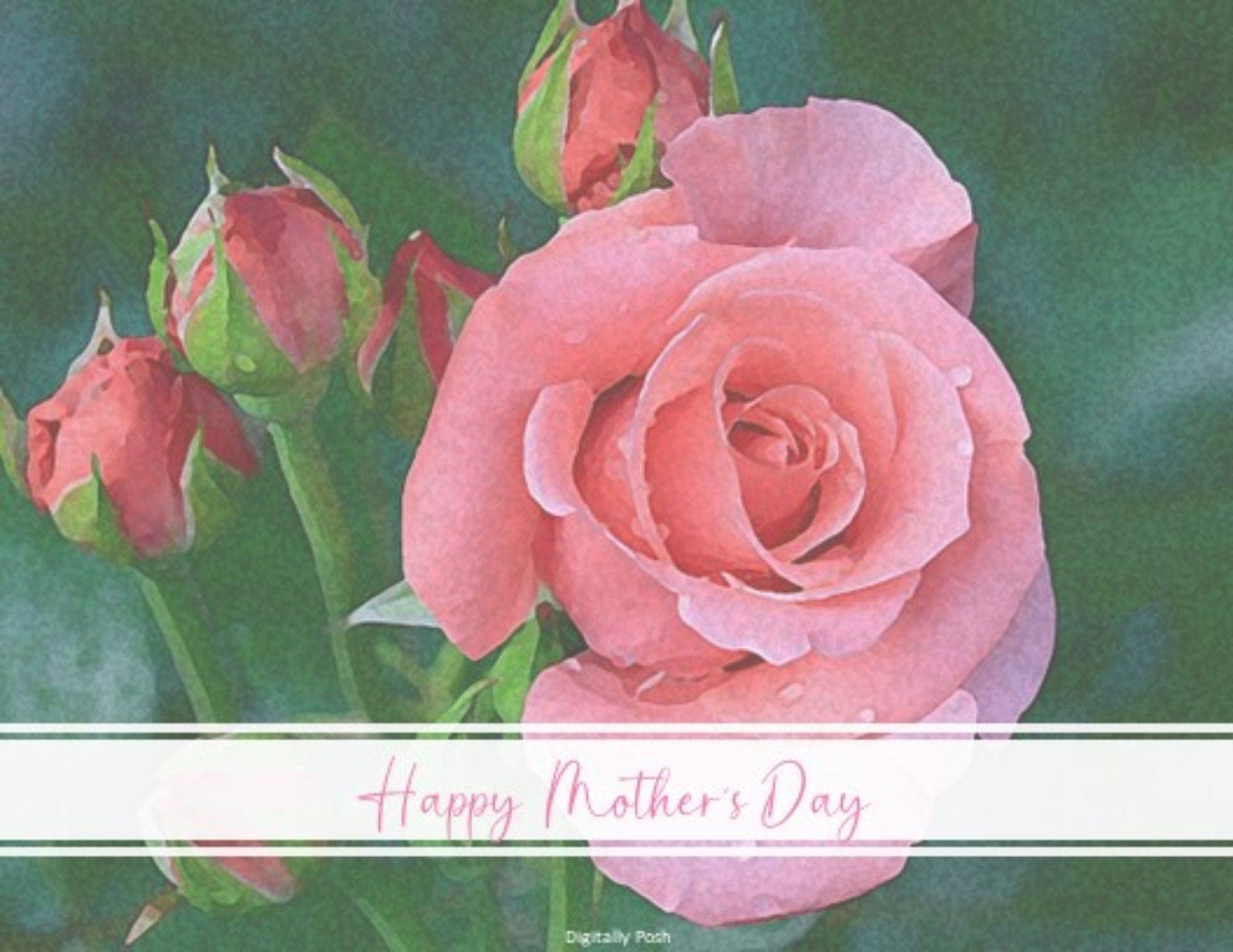 Mothers Day Card Printable | Card for Mom | Mother's Day Card | Printable Mothers Day Card Digital Download | Printable Card for Mom